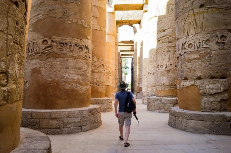 Colossi Of Memnon – Giant Statues In Luxor, Egypt