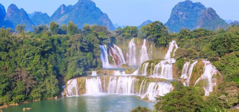 Anisakan Falls (Dat Taw Gyaint Waterfall) By Mandalay Myanmar